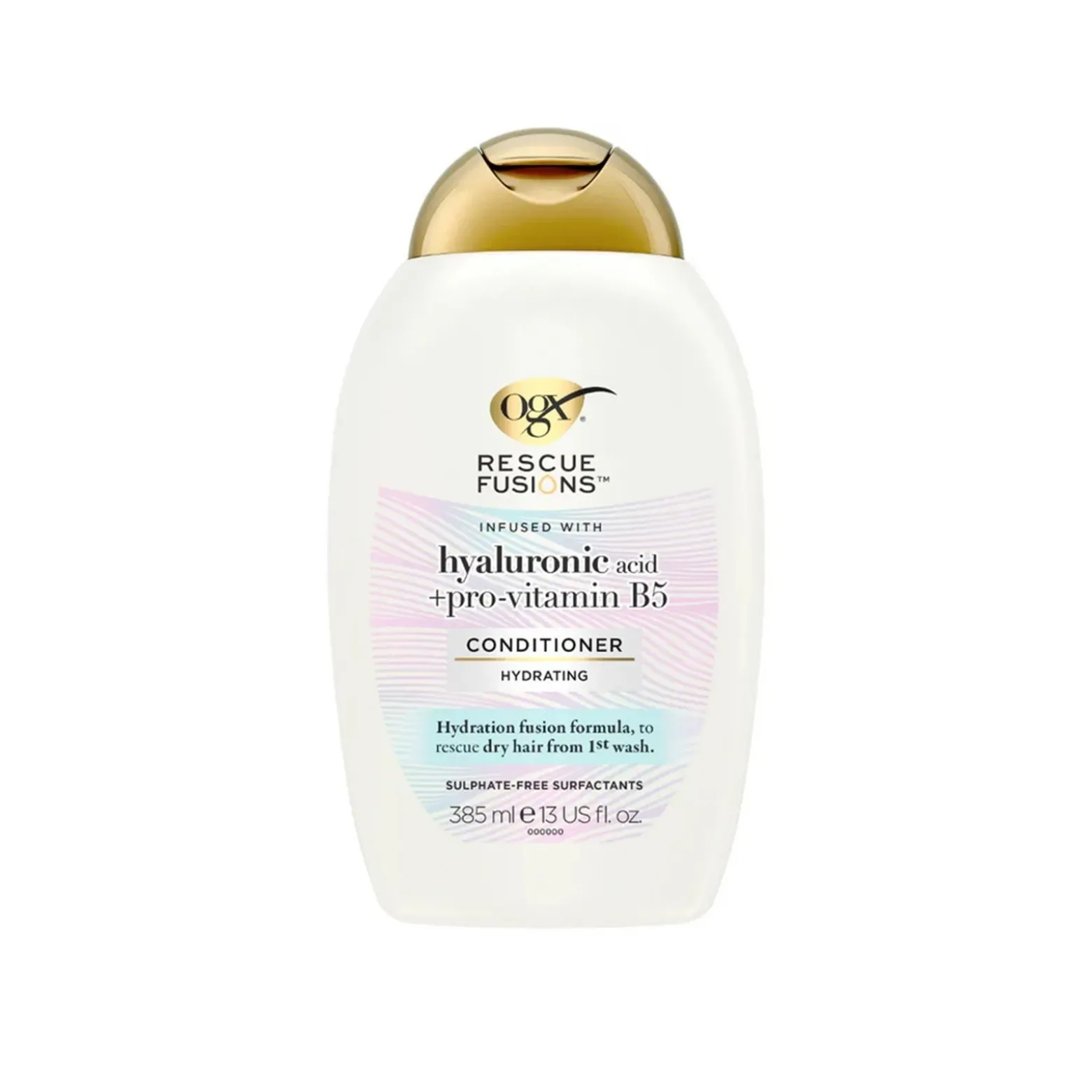 OGX Rescue Fusions Hyaluronic Acid + Pro-Vitamin B5 Conditioner 385ml (13floz)