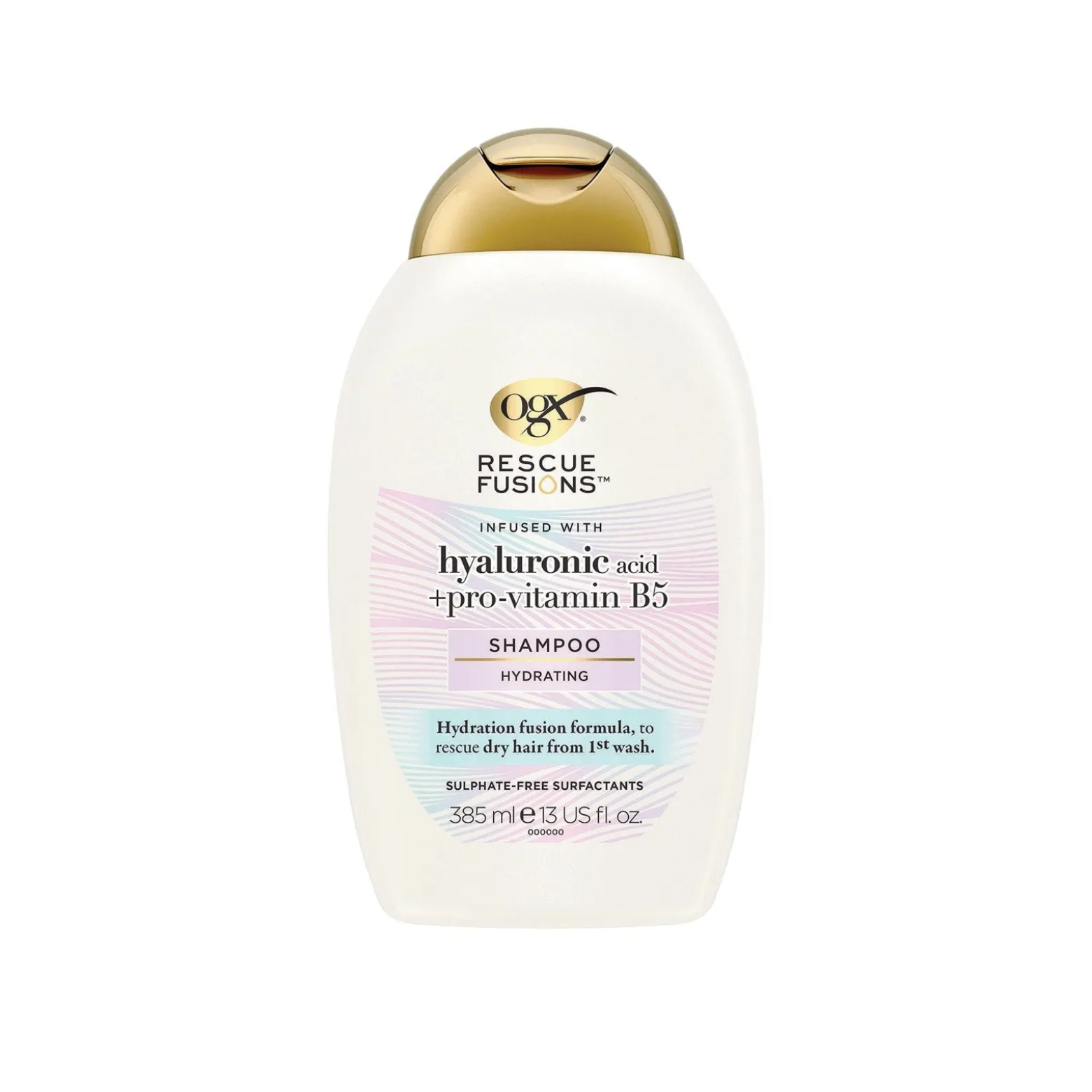 OGX Rescue Fusions Hyaluronic Acid + Pro-Vitamin B5 Shampoo 385ml (13floz)