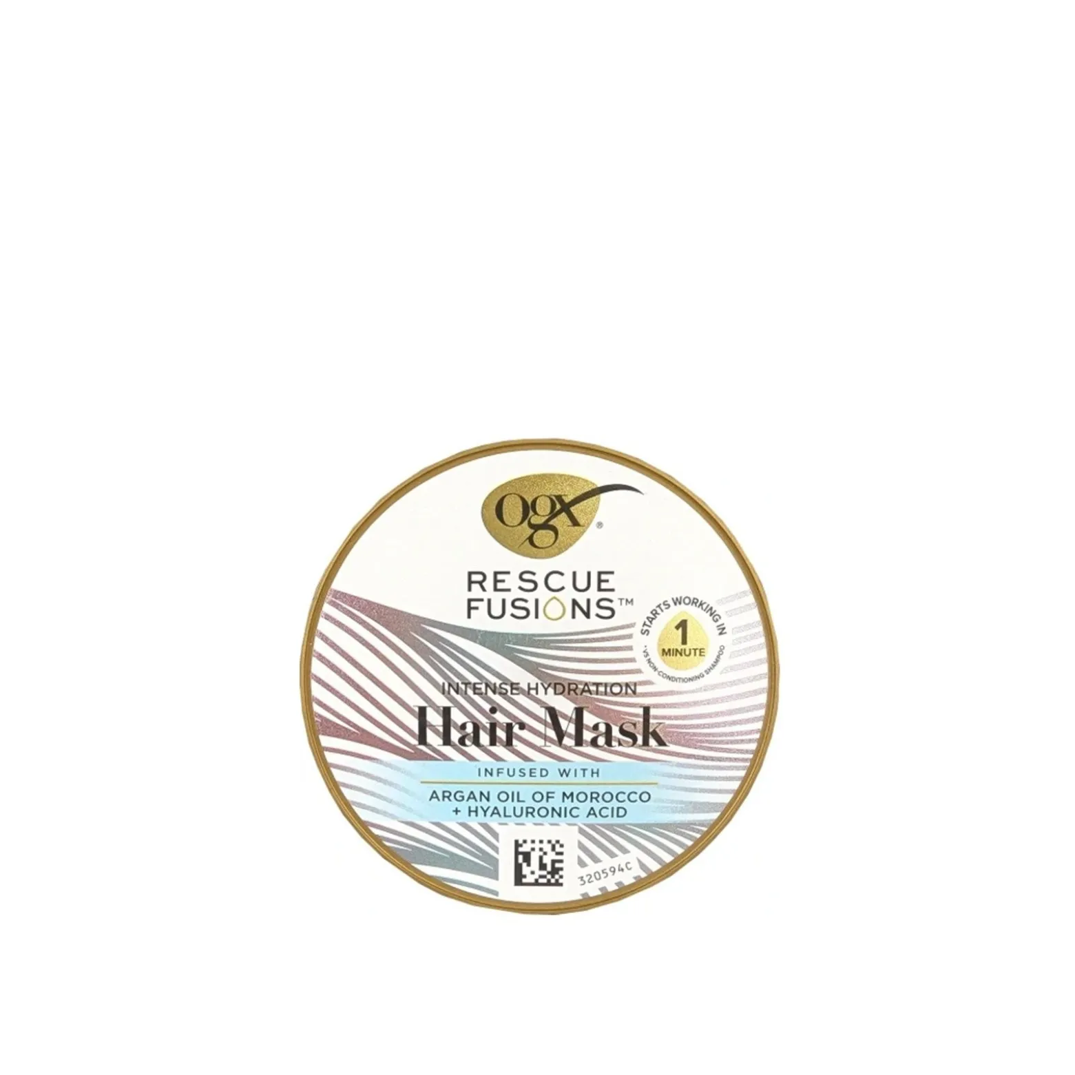 OGX Rescue Fusions Intense Hydration Argan Oil of Morocco + Hyaluronic Acid Hair Mask 285ml (9.6floz)
