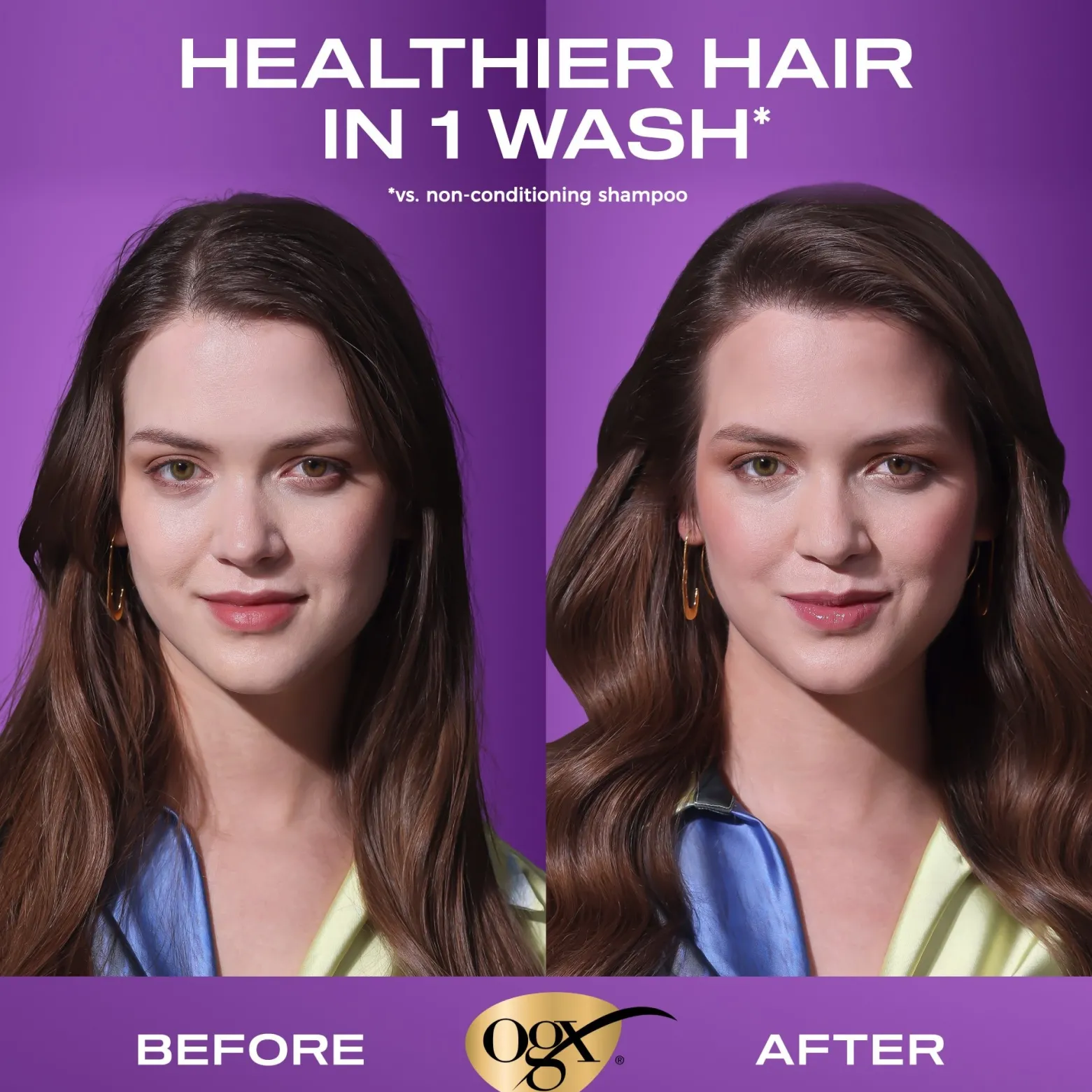 OGX Thick & Full + Biotin & Collagen Shampoo 385ml (13 fl oz)