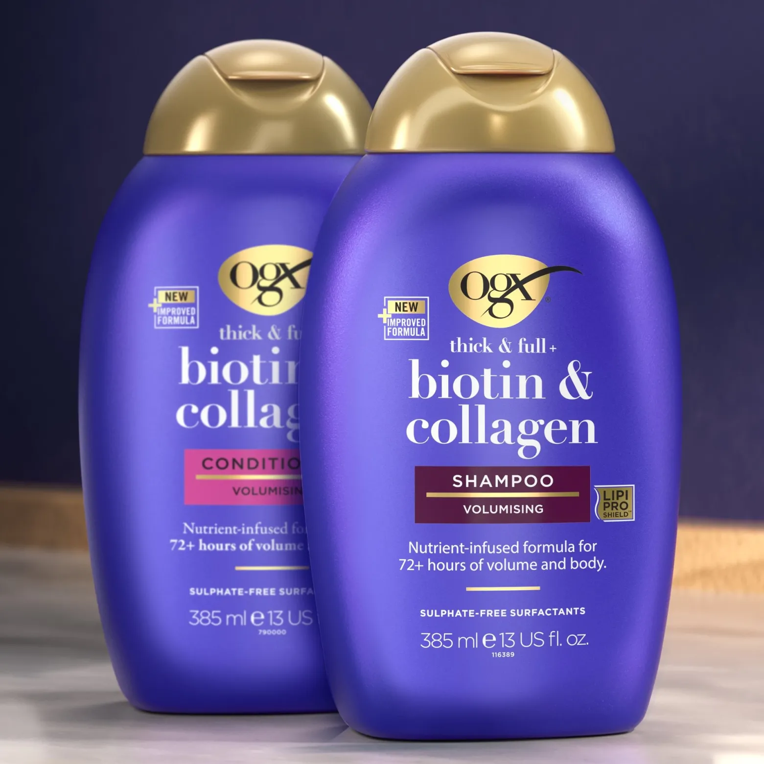 OGX Thick & Full + Biotin & Collagen Shampoo 385ml (13 fl oz)