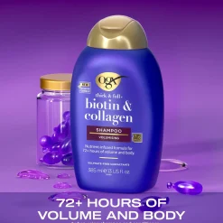 OGX Thick & Full + Biotin & Collagen Shampoo 385ml (13 fl oz)