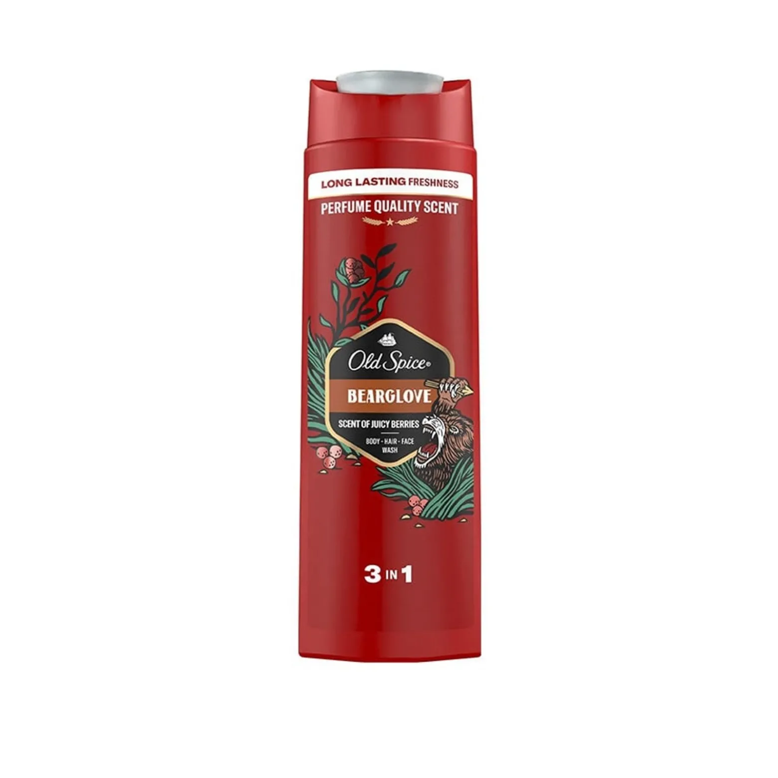 Old Spice Bearglove 3-In-1 Shower Gel 400ml (13.53fl oz)