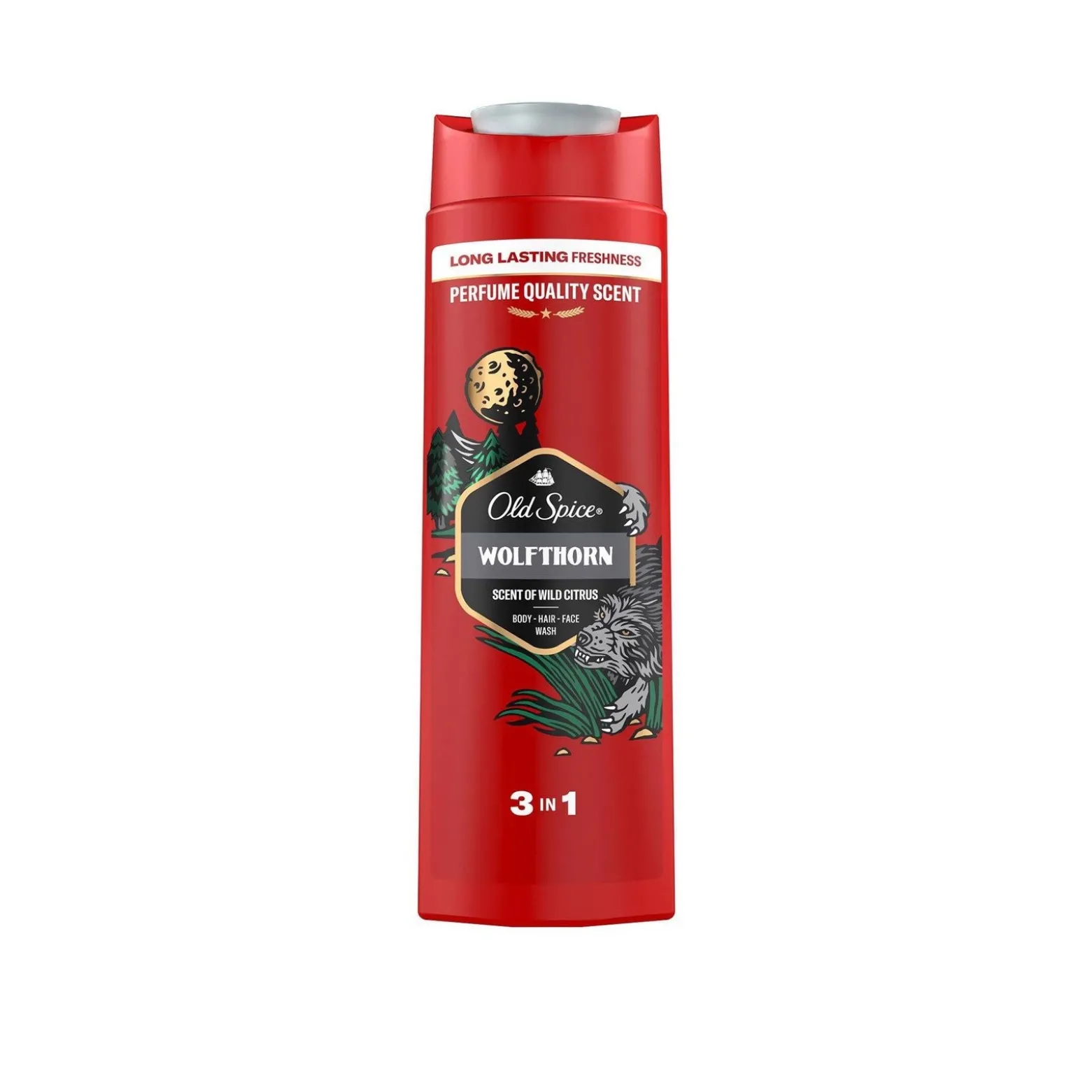 Old Spice Wolfthorn 3-In-1 Shower Gel 400ml (13.53floz)