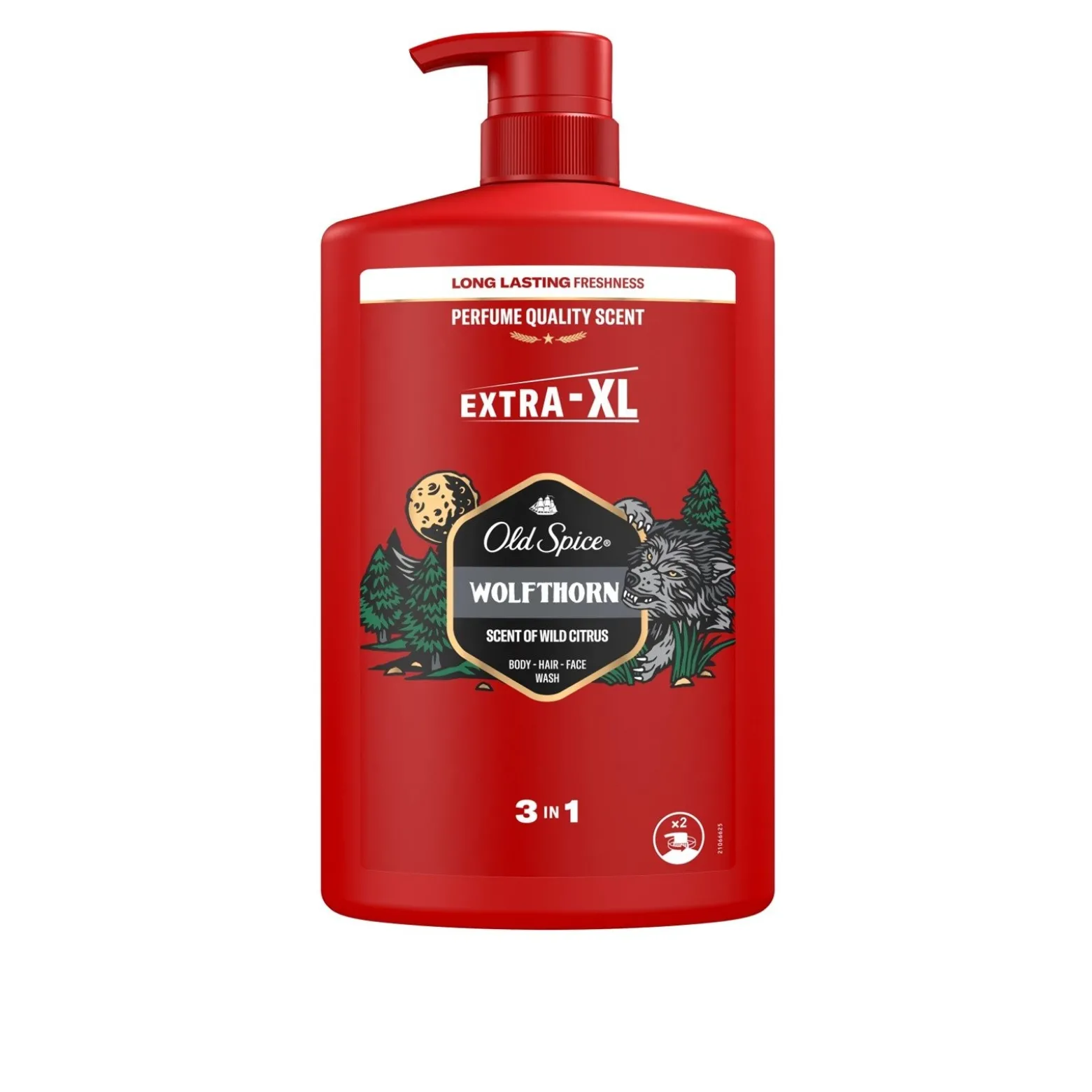 Old Spice Wolfthorn 3-In-1 Shower Gel 1L (33.8floz)