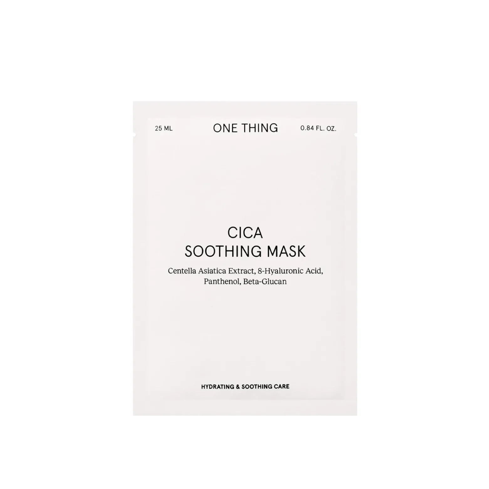 One Thing Cica Soothing Mask 25ml (0.84floz)
