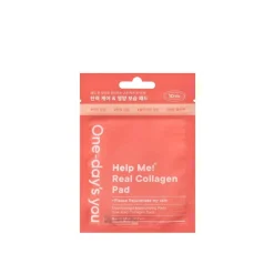One-day's you Help Me! Real Collagen Pad x10