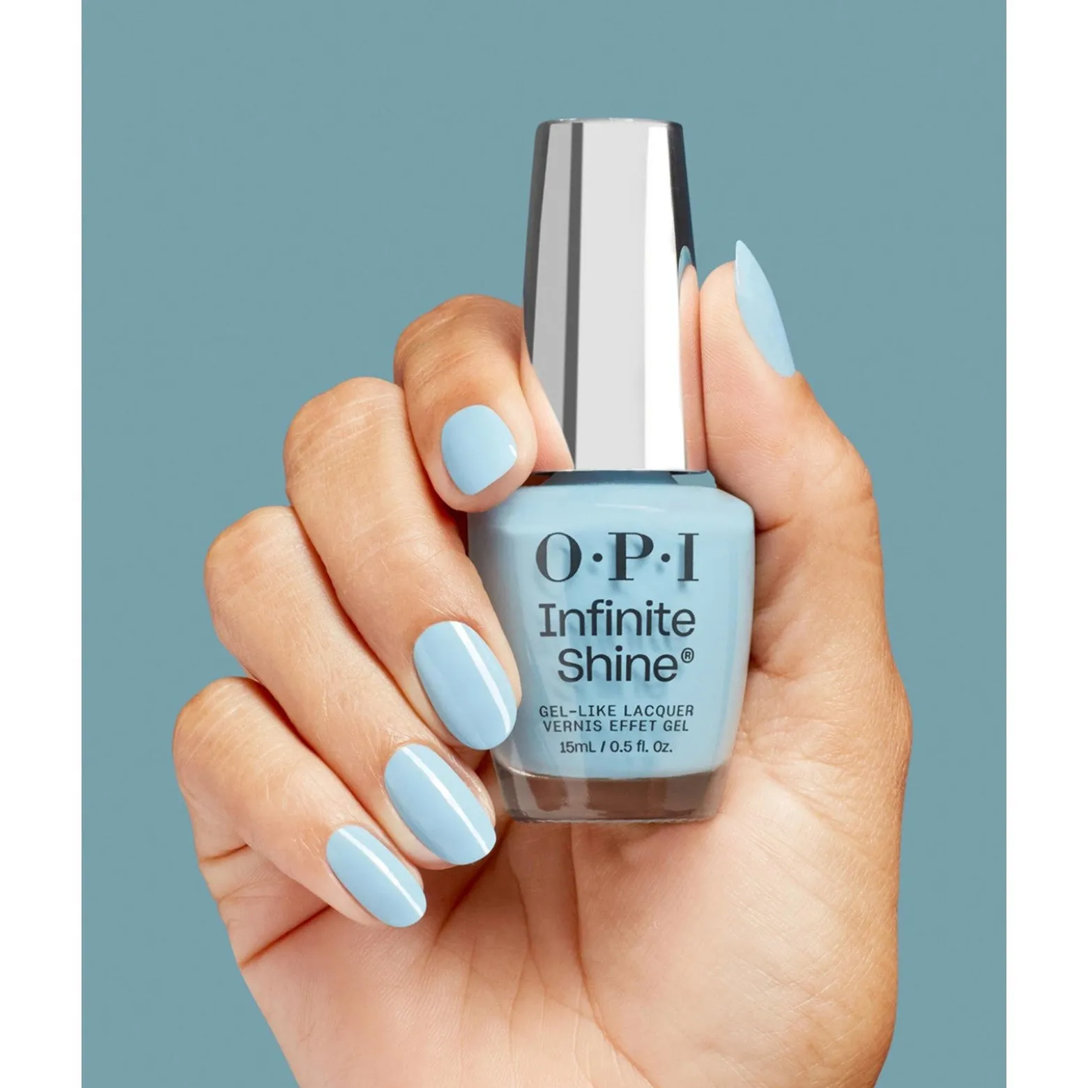 OPI Infinite Shine Lacquer What's Your Mani-tude? Totally Tu-blue-ar 15ml (0.5floz)