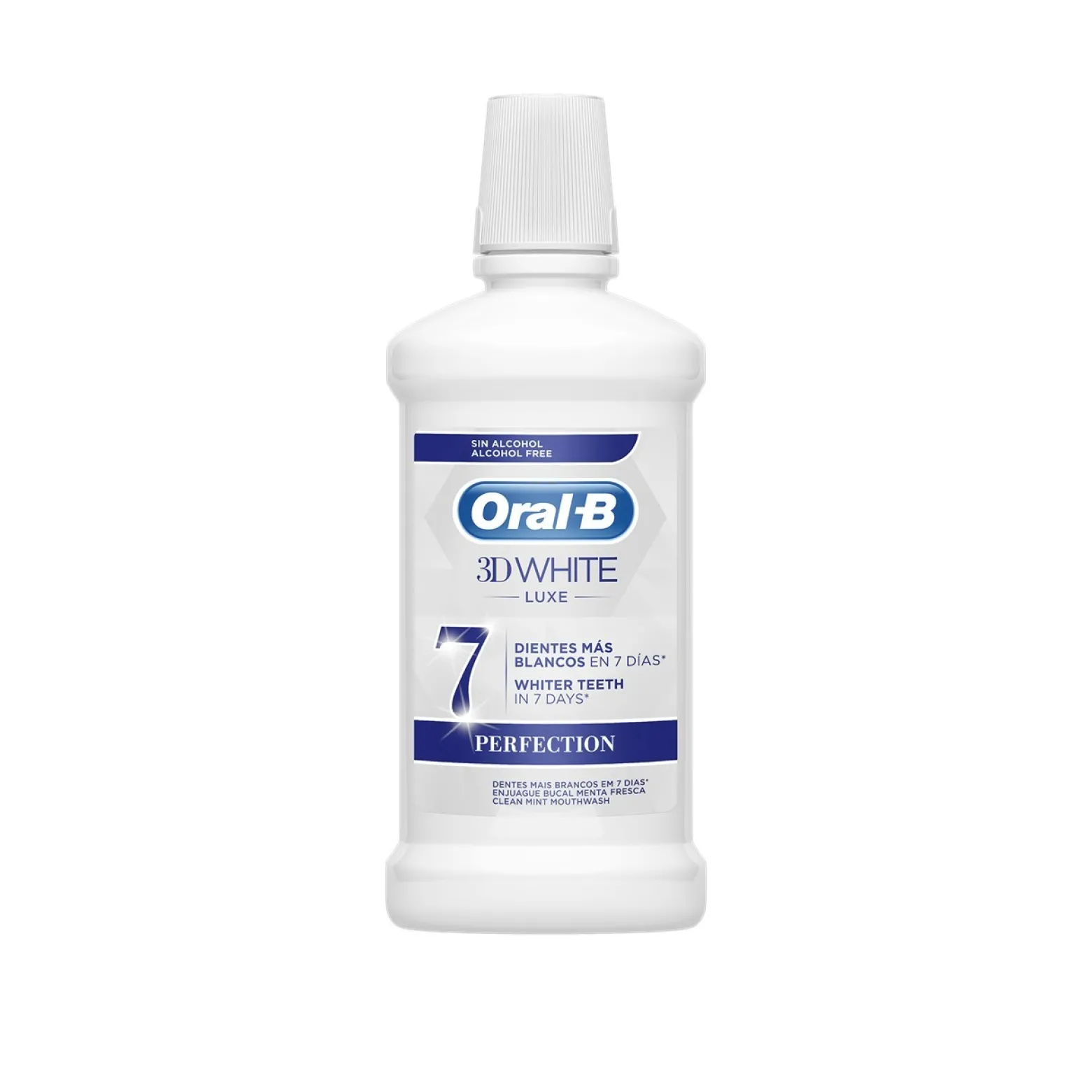 Oral-B 3D White Luxe Perfection Mouthwash 500ml (16.91fl oz)