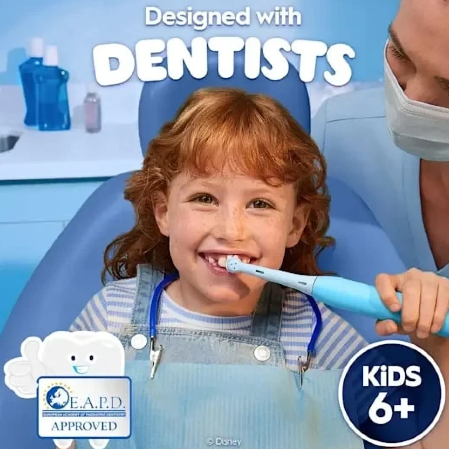 Oral-B iO™ Kids 6+ Electric Toothbrush Stitch + Travel Case
