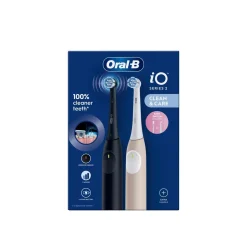 Oral-B iO™ Series 2 Clean & Care Duo Night Black and Calm Pink Electric Toothbrush