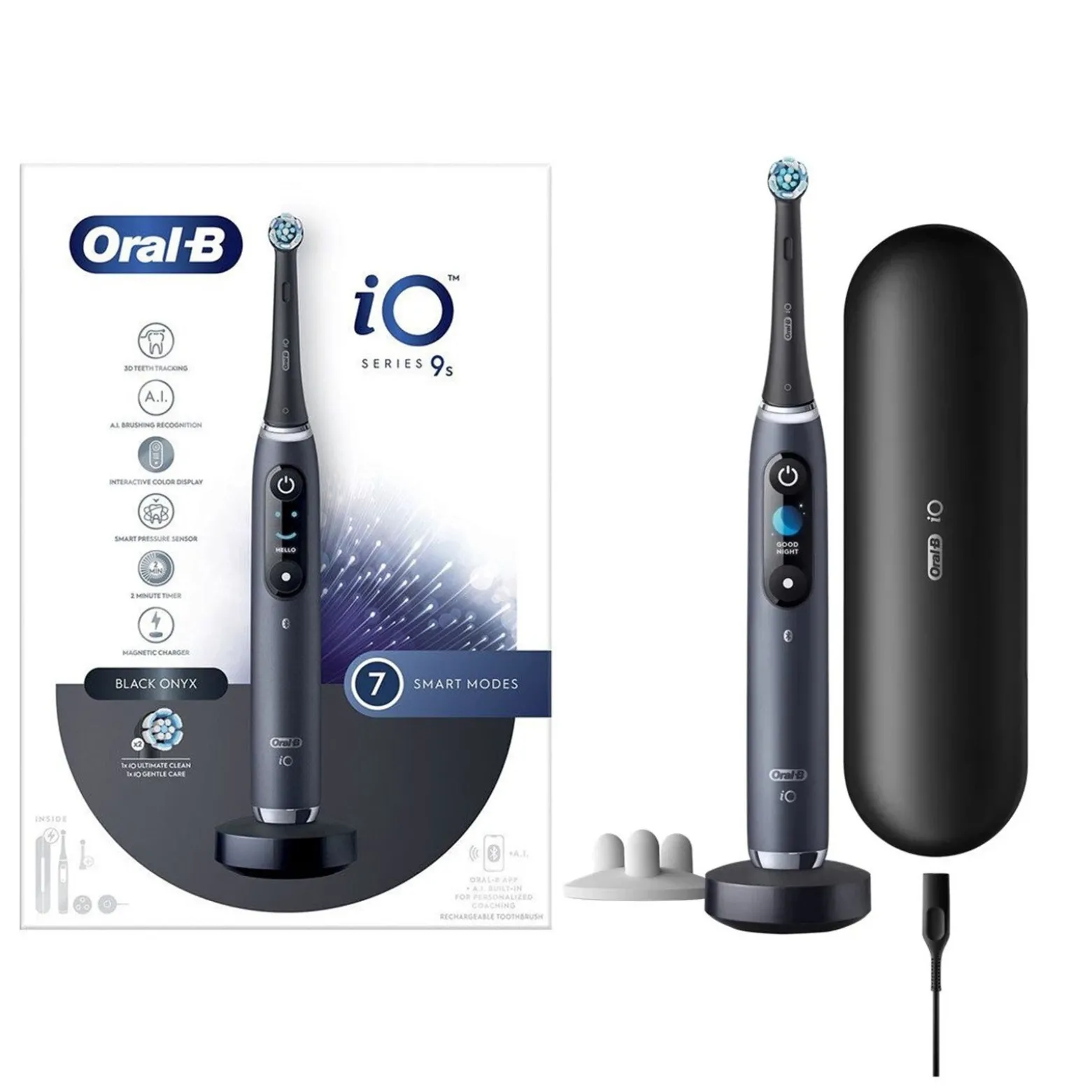 Oral-B iO™ Series 9s Black Onyx Electric Toothbrush