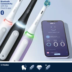Oral-B iO™ Series 4S Ultimate Clean Electric Toothbrush Quite White