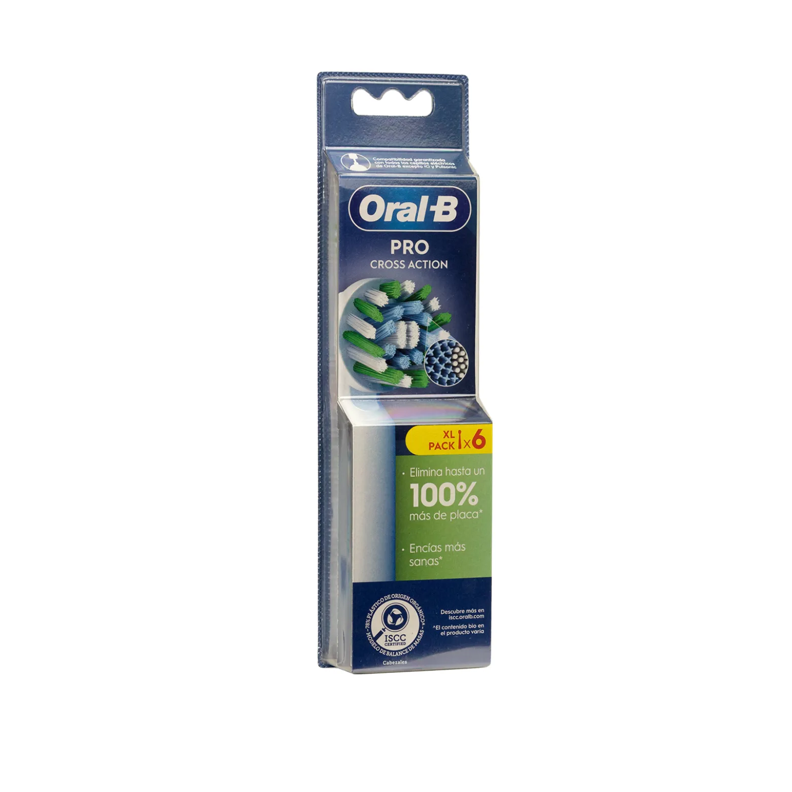 Oral-B Pro Cross Action Replacement Head Electric Toothbrush x6