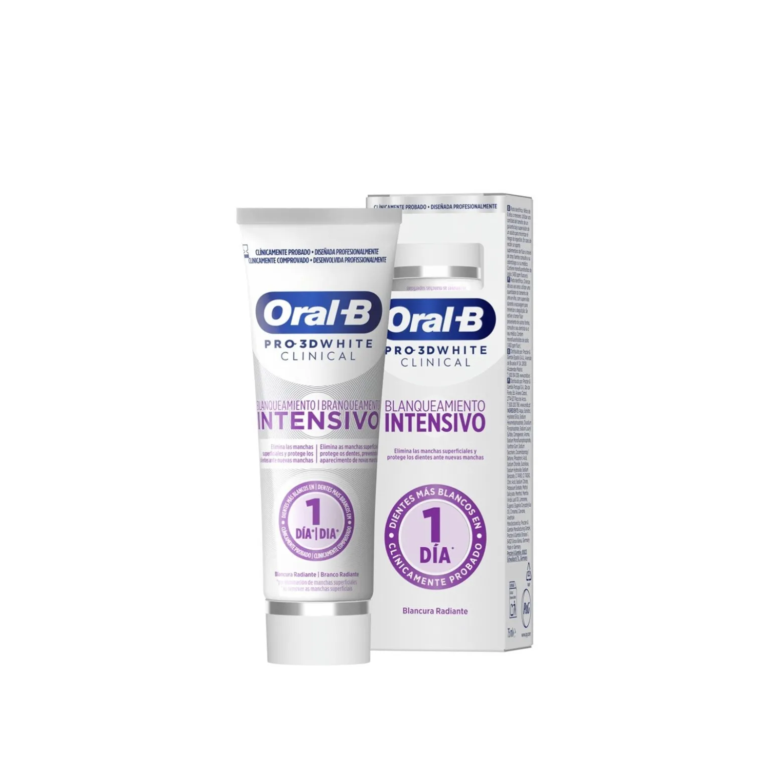 Oral-B Pro-3D White Clinical Intensive Whitening Toothpaste 75ml (2.53floz)