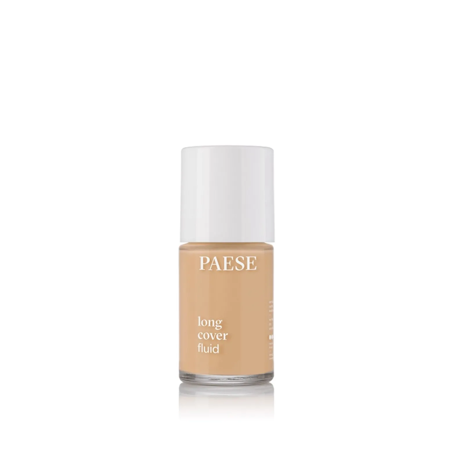 Paese Long Cover Fluid Foundation 2.5 Warm Beige 30ml (1floz)