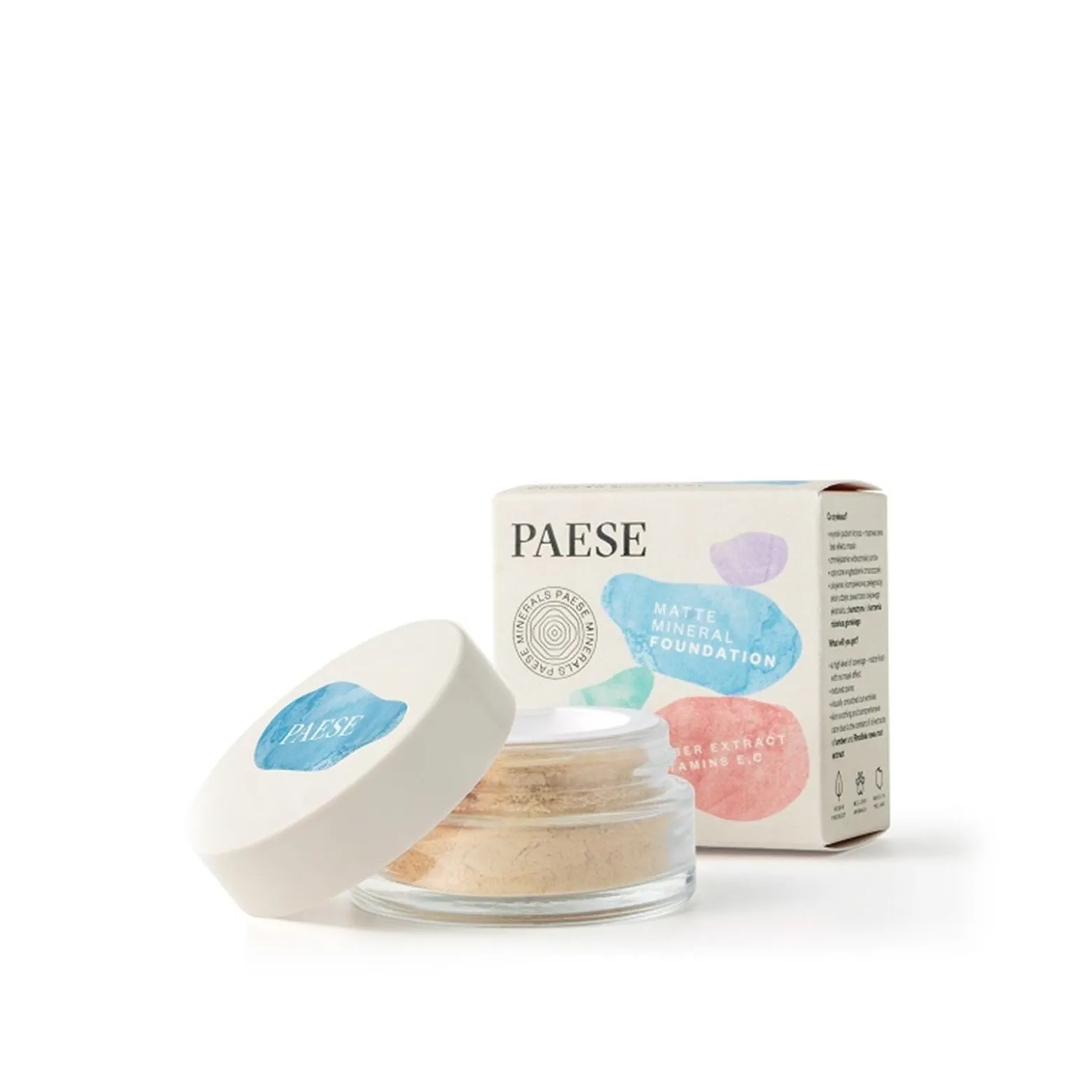 Paese Matte Mineral Foundation 101W Beige 7g (0.25oz)