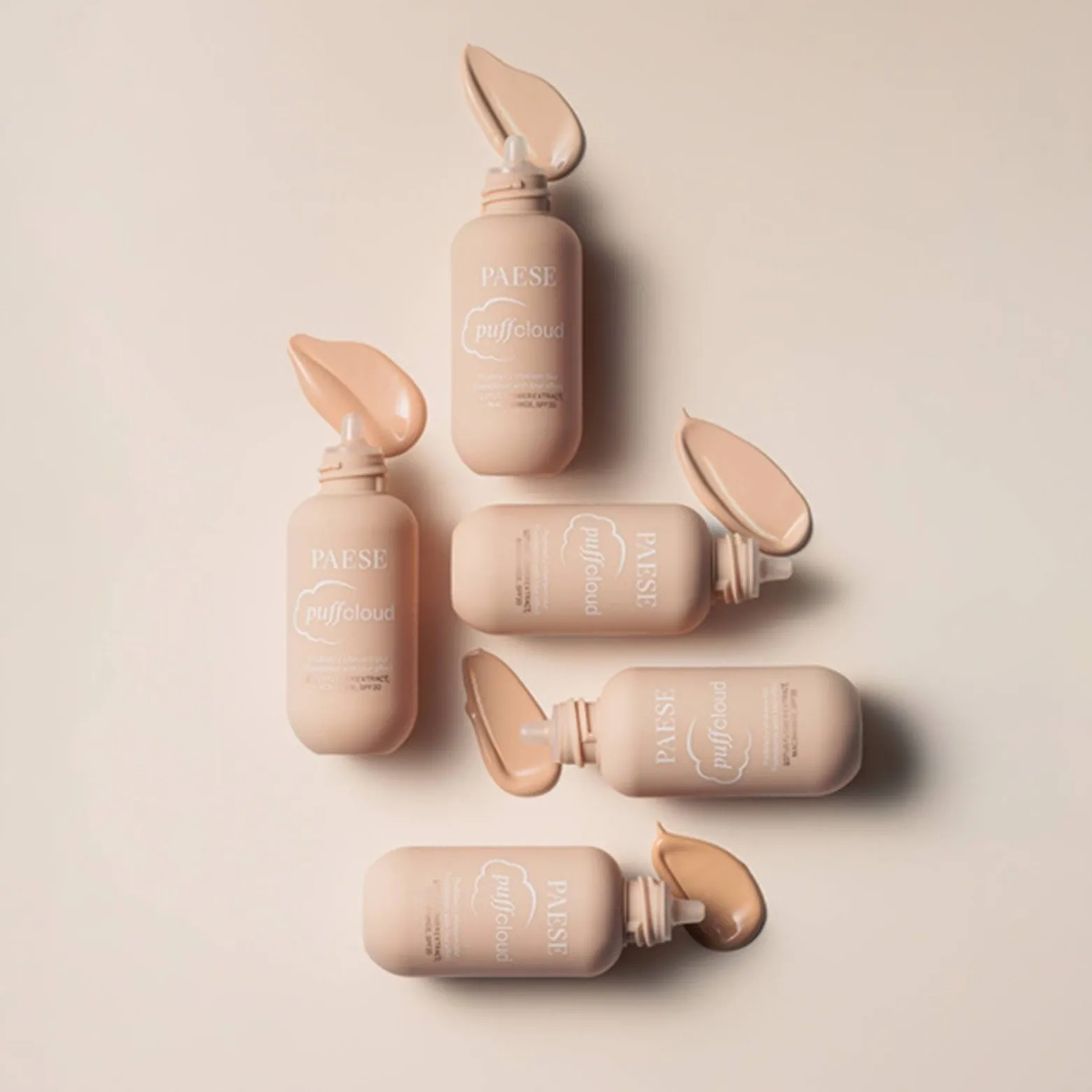 Paese Puff Cloud Foundation with Blur Effect SPF20 04W Shell Beige 37ml (1.25floz)