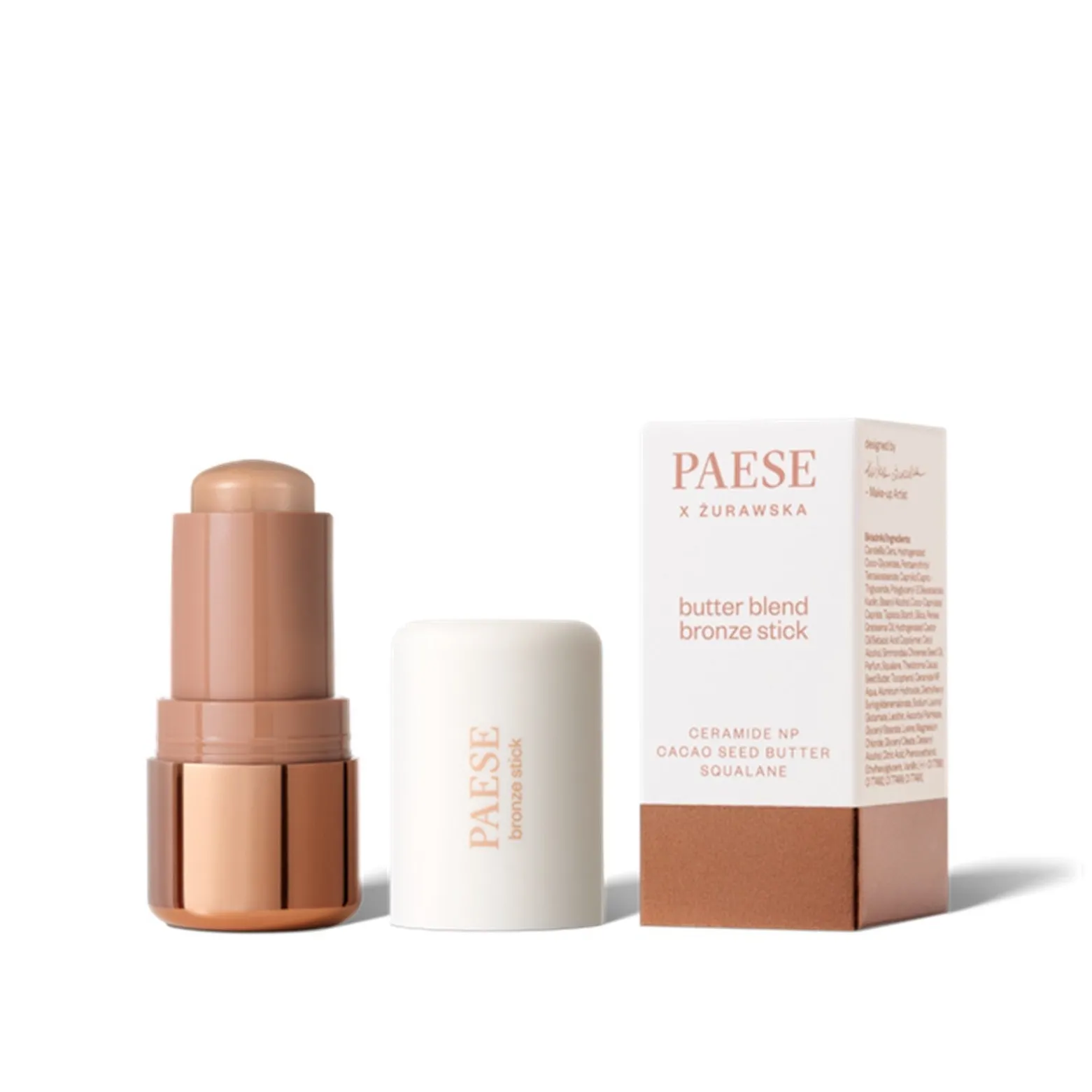 Paese x Żurawska Butter Blend Bronze Stick 01 Latte 6g (0.21oz)