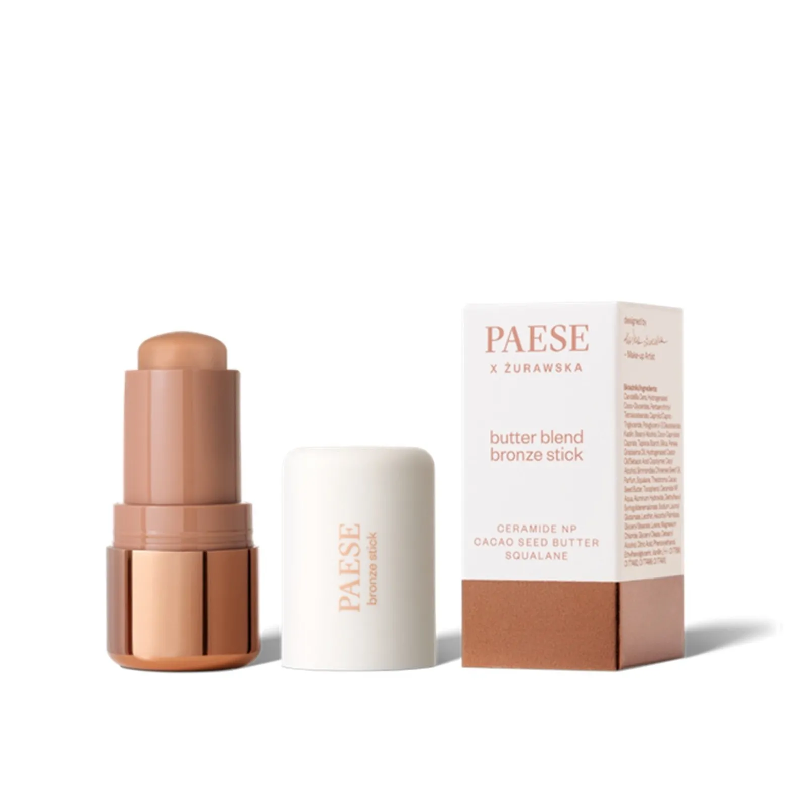 Paese x Żurawska Butter Blend Bronze Stick 02 Mocha 6g (0.21oz)