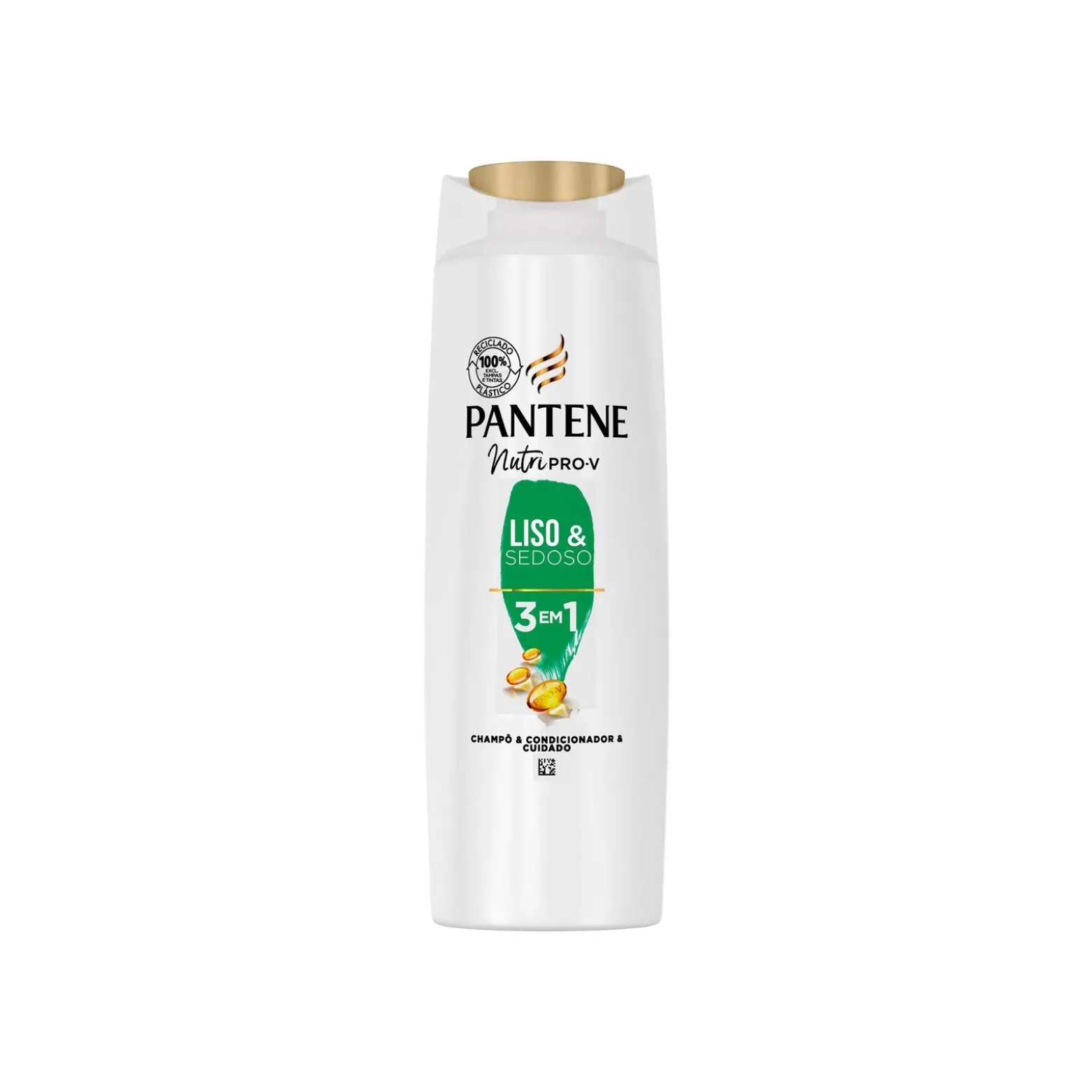 Pantene Nutri Pro-V Smooth & Sleek 3-In-1 Shampoo 300ml (10.14fl oz)