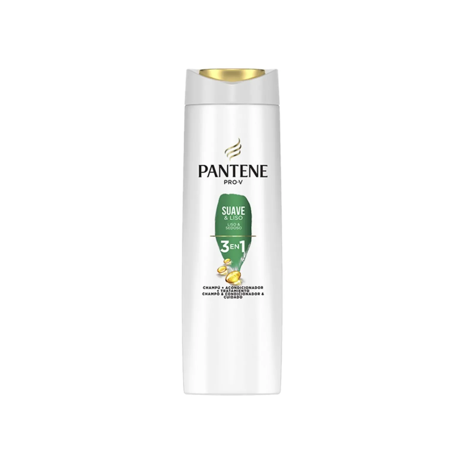 Pantene Nutri Pro-V Smooth & Sleek 3-In-1 Shampoo 300ml (10.14fl oz)