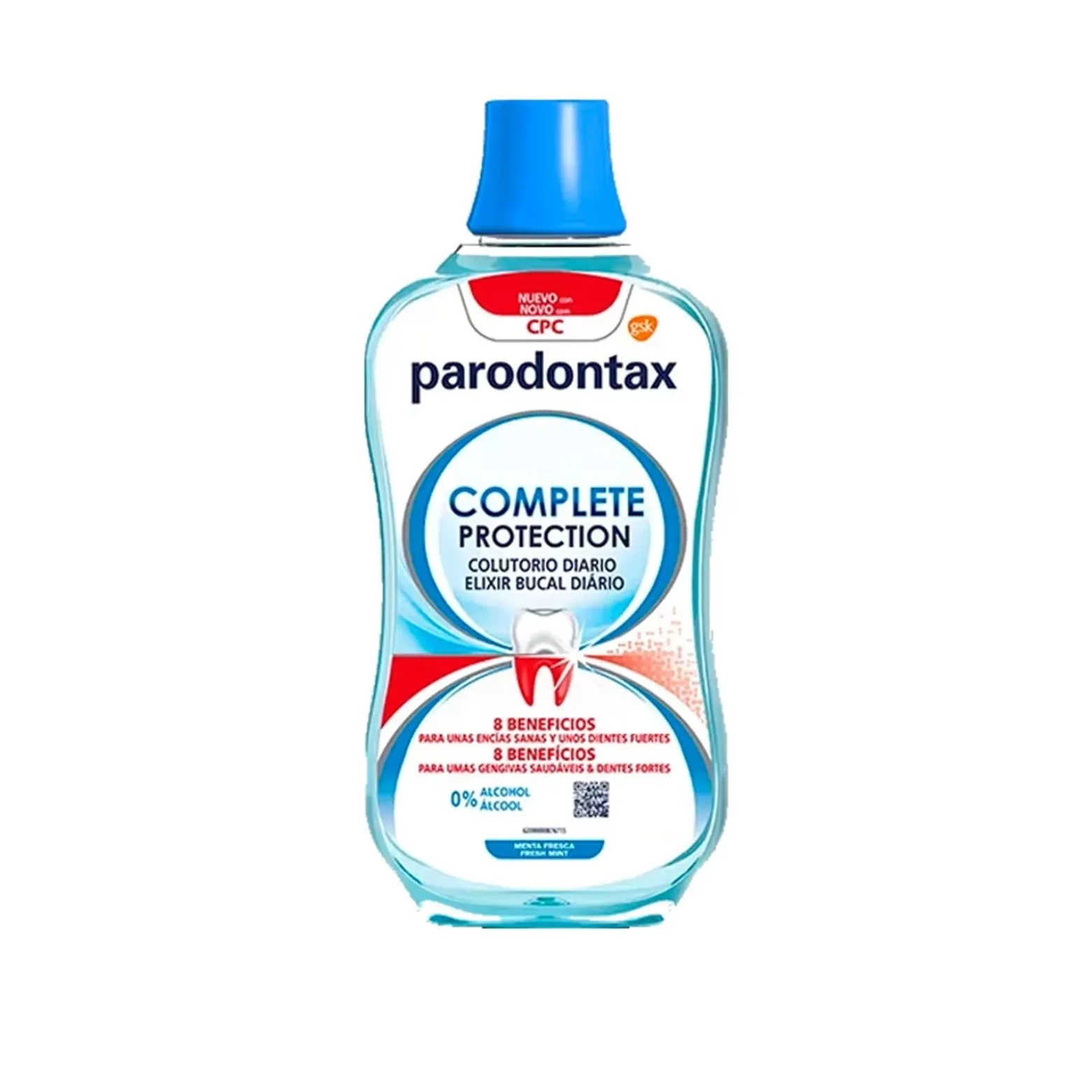 Parodontax Complete Protection Fresh Mint Mouthwash 500ml (16.9 fl oz)