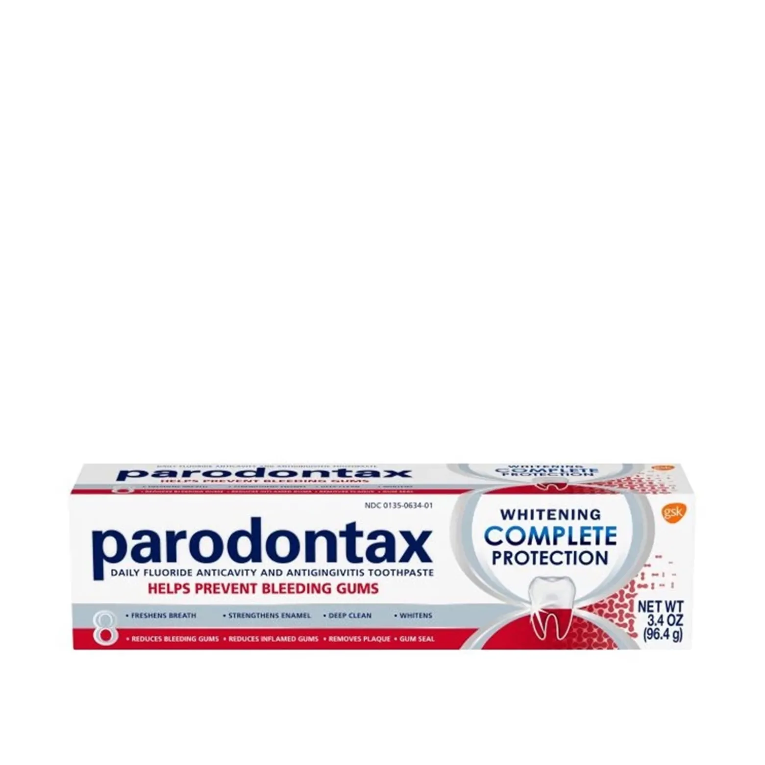 Parodontax Complete Protection Whitening Toothpaste 75ml (2.53 fl oz)
