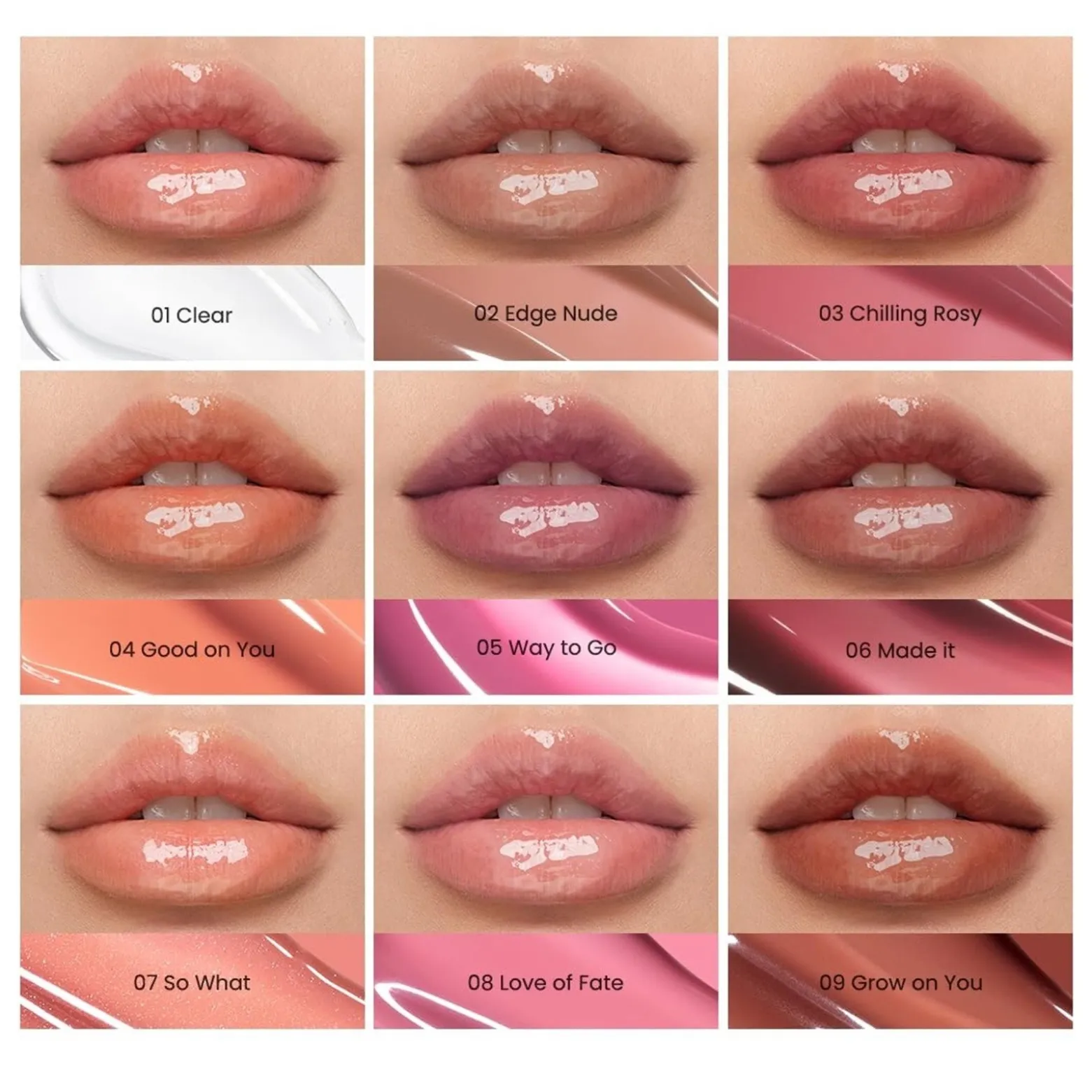 Peripera Ink Glasting Lip Gloss 02 Edge Nude 4.5ml (0.15floz)