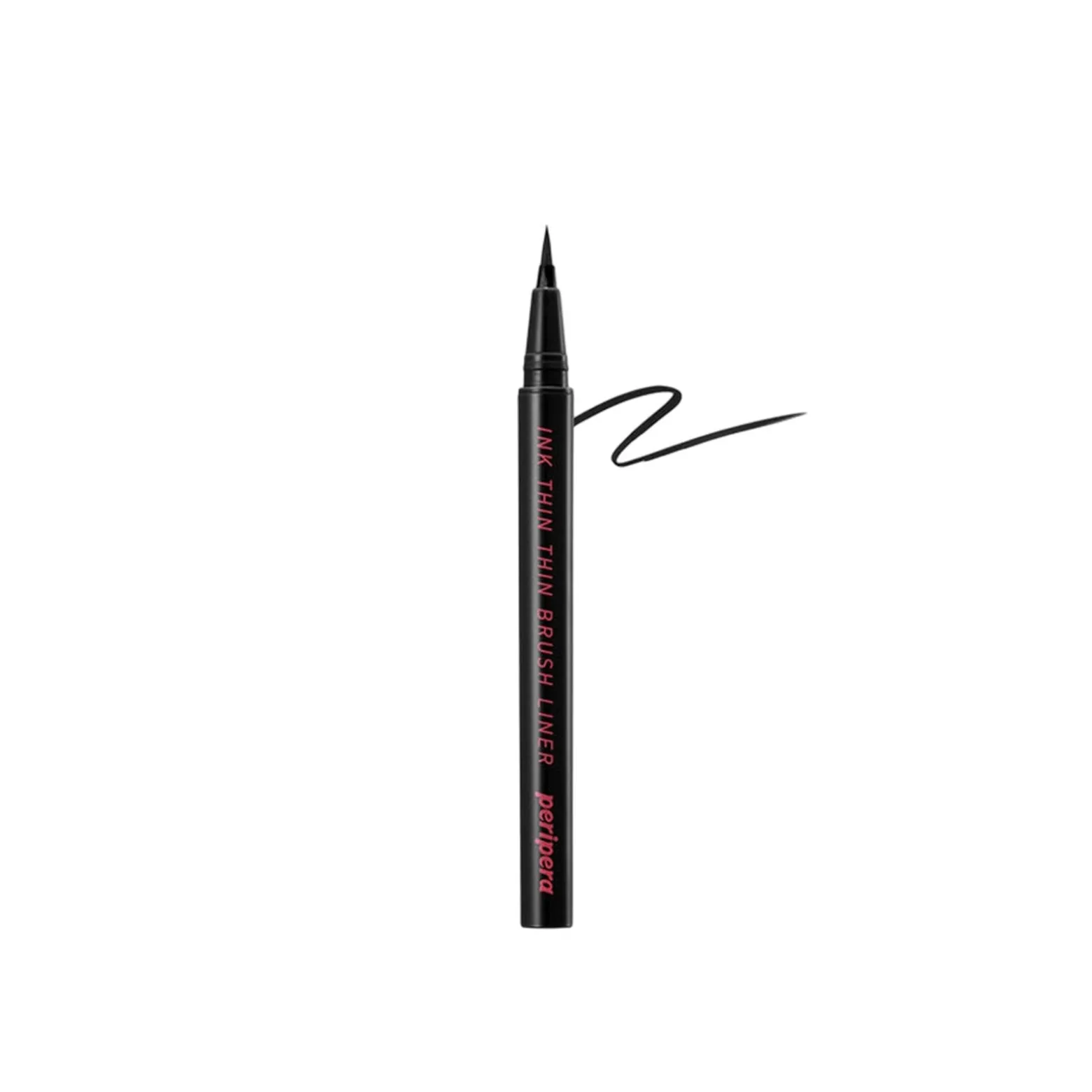 Peripera Ink Thin Thin Brush Liner 01 Black Noir 0.5g (0.01oz)