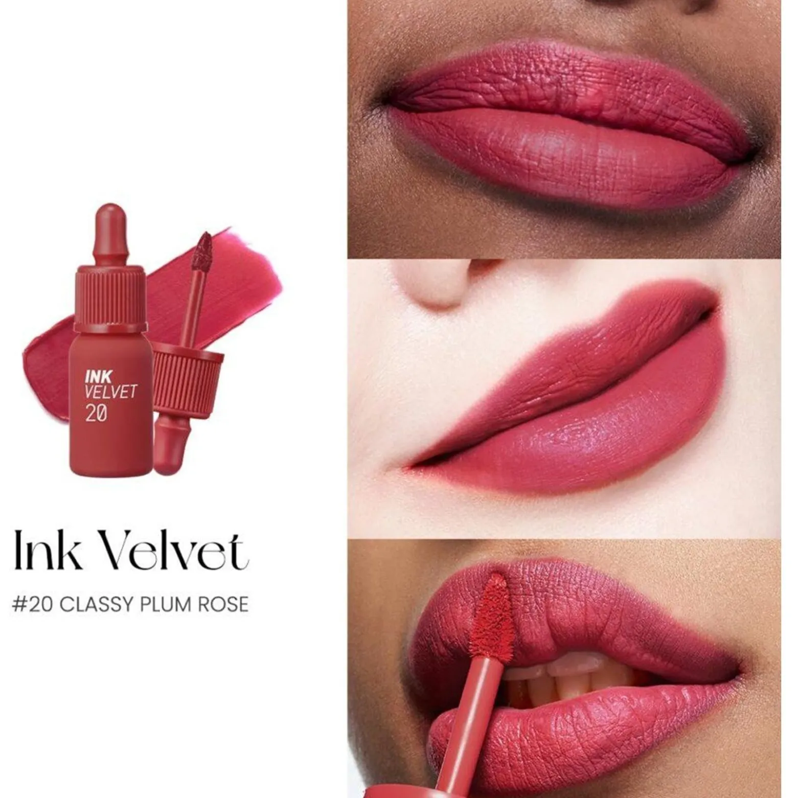 Peripera Ink Velvet 20 Classy Plum Rose 4g (0.14oz)