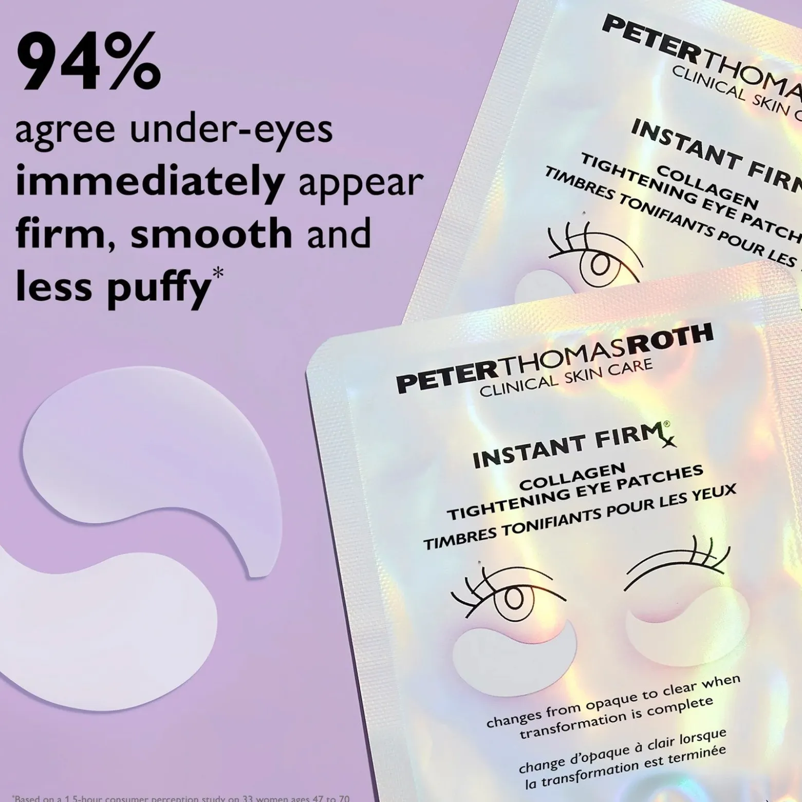 Peter Thomas Roth Instant FIRMx® Collagen Tightening Eye Patches x8 Pairs