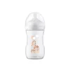 Philips Avent Natural Response Baby Plastic Bottle 1m+ Giraffe 260ml (9 oz)