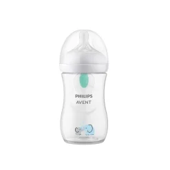 Philips Avent Natural Response AirFree Vent Baby Plastic Bottle 3-6m Elephant 260ml (9 oz)