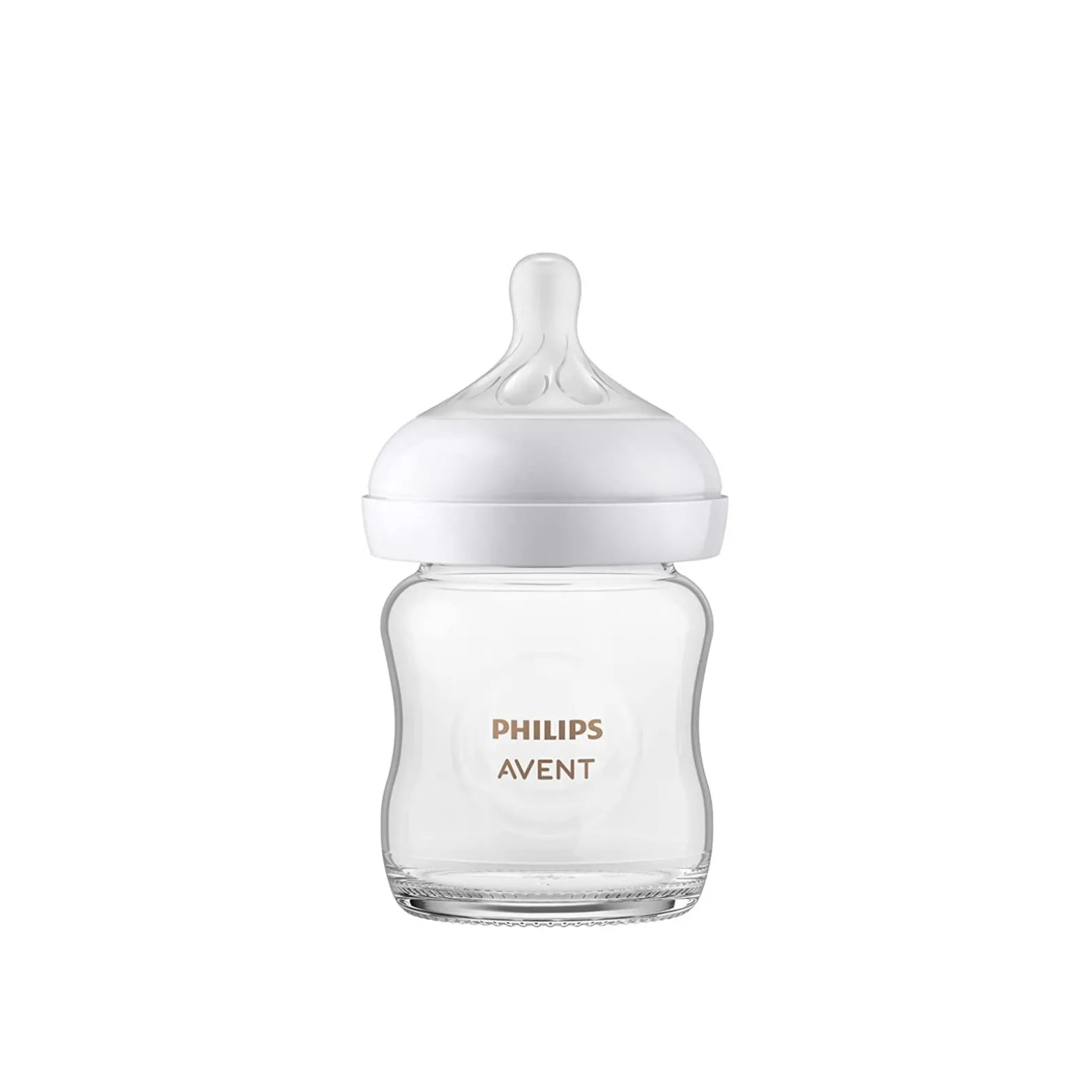 Philips Avent Natural Response Glass Baby Bottle 0-3m 120ml (4 oz)