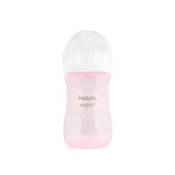 Philips Avent Natural Response Baby Plastic Bottle 1m+ Pink 260ml (9 oz)