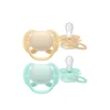 Philips Avent Ultra Soft Pacifier 0-6m Yellow/Green x2