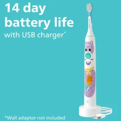 Philips Sonicare For Kids 3+ Electric Toothbrush HX3601/01 Design a Pet Edition