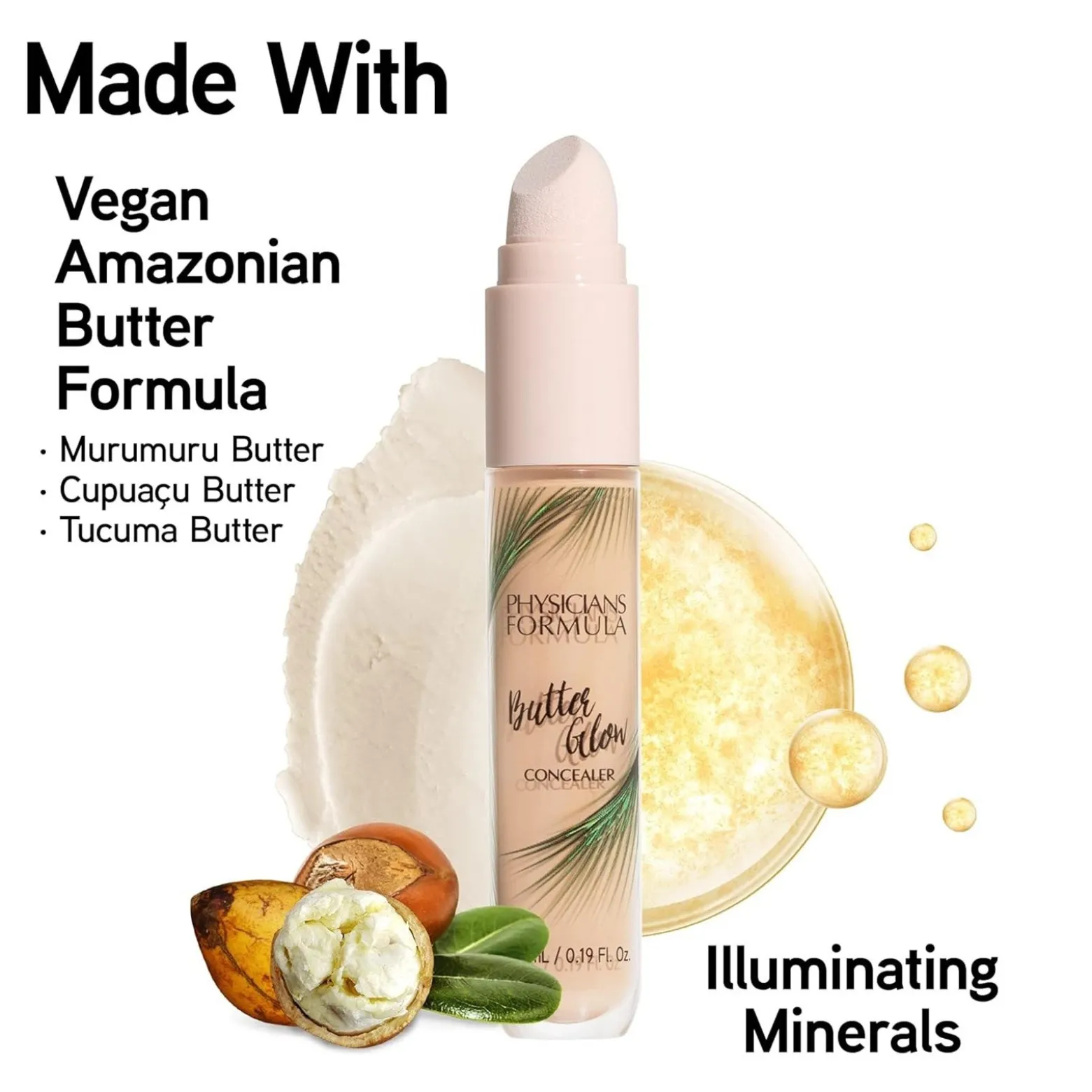 Physicians Formula Butter Glow Concealer Fair-to-Light 5.6ml (0.19floz)