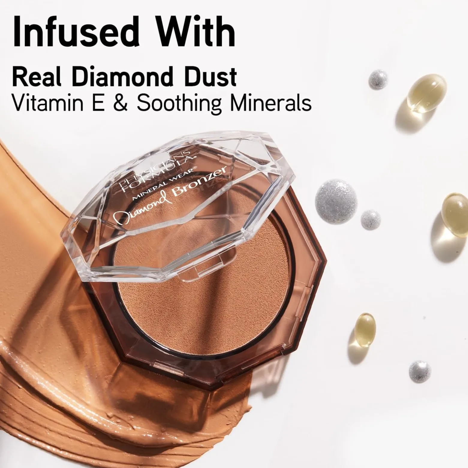 Physicians Formula Mineral Wear Diamond Bronzer Bronze Gem 5.8g (0.2oz)
