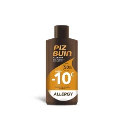 Piz Buin Allergy Sun Sensitive Skin Sunscreen Lotion SPF50+ 200ml x2