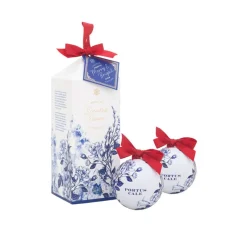 Portus Cale Gold & Blue Baubles Soap Set 2x110g (2x3.9oz)
