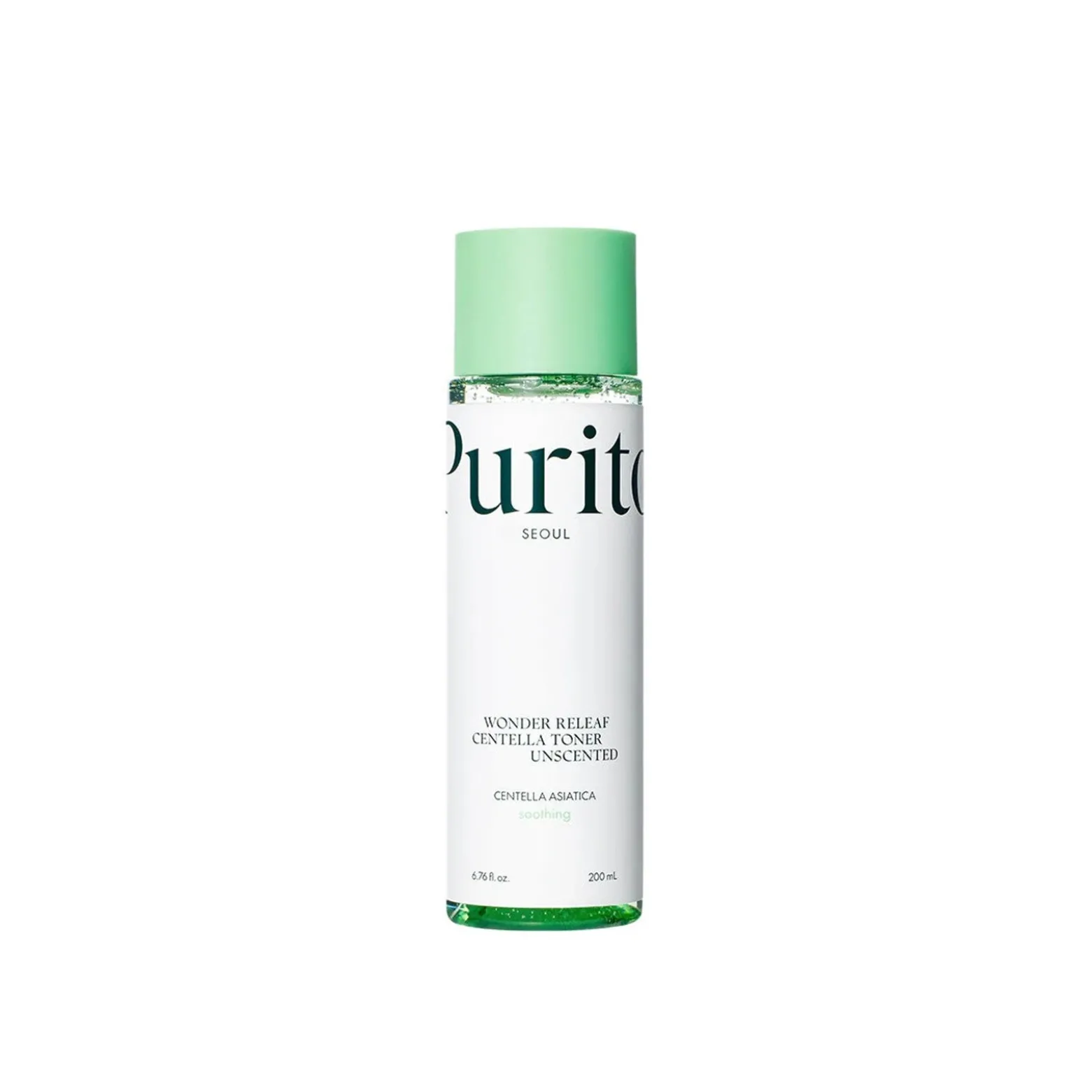 PURITO Wonder Releaf Centella Toner Unscented 200ml (6.76 fl oz)