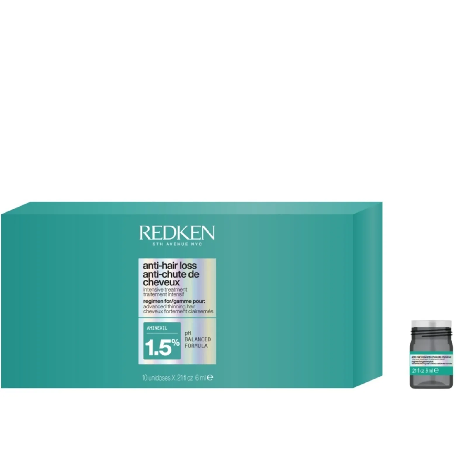 Redken Acidic Grow Full Anti-Hair Loss Intensive Treatment 10x6ml (0.21x6ml)