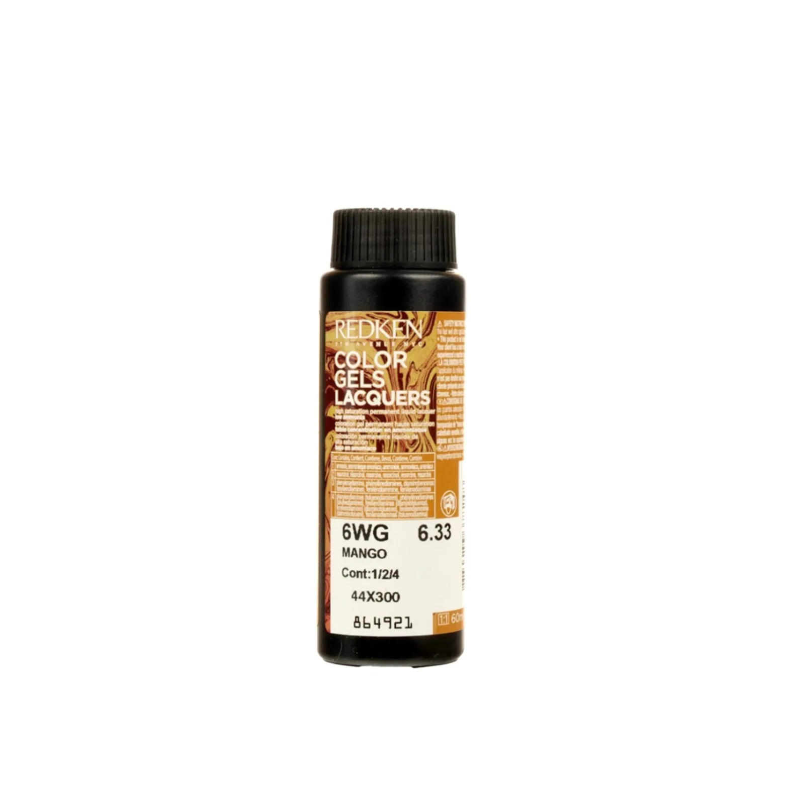 Redken Color Gels Lacquers Permanent Hair Dye 6WG Mango 60ml (2.03 fl oz)
