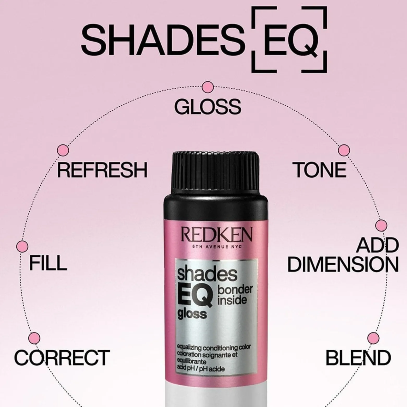 Redken Shades EQ Gloss Bonder Inside Demi-Permanent Hair Dye 08NV Lavender Jewel 60ml (2floz)