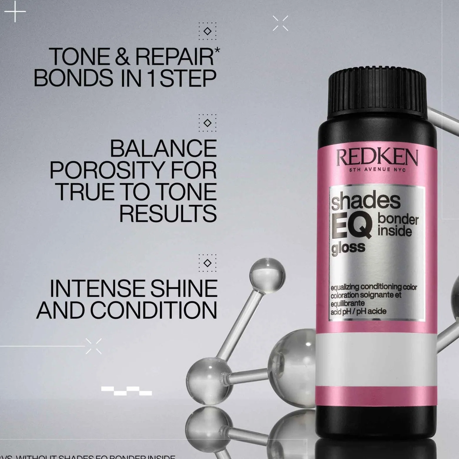 Redken Shades EQ Gloss Bonder Inside Demi-Permanent Hair Dye 09V Platinum Ice 60ml (2.03fl oz)