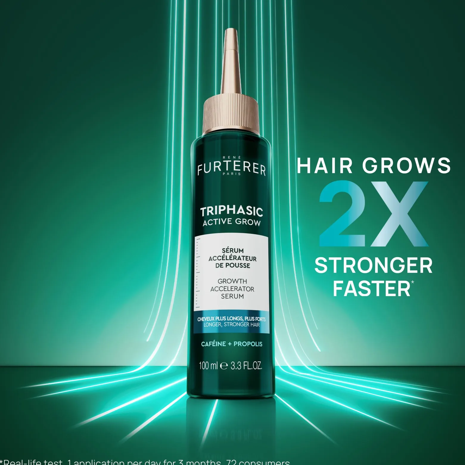 René Furterer Triphasic Active Grow Growth Accelerator Serum 100ml (3.3floz)