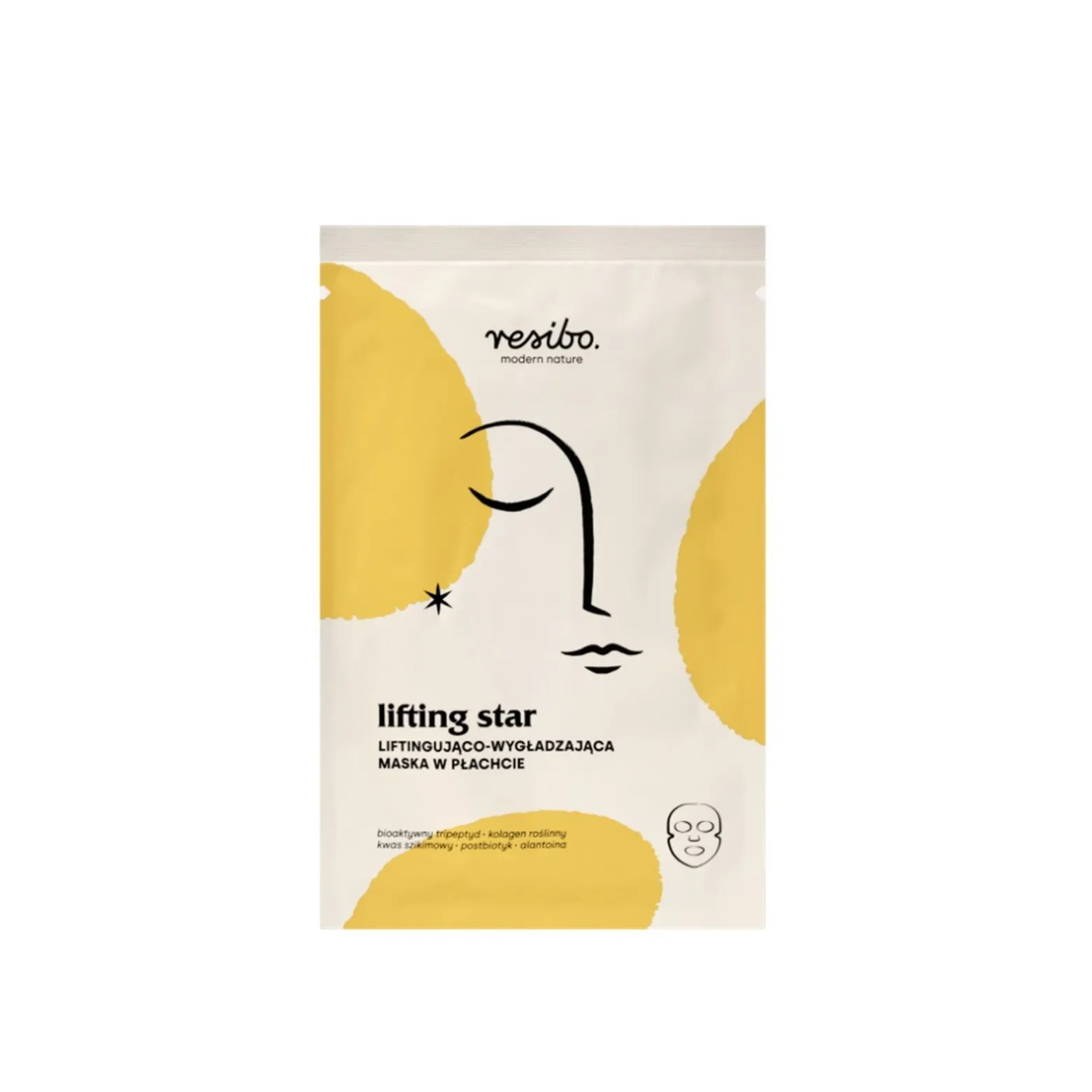 Resibo Lifting Star Lifting and Smoothing Sheet Mask x1