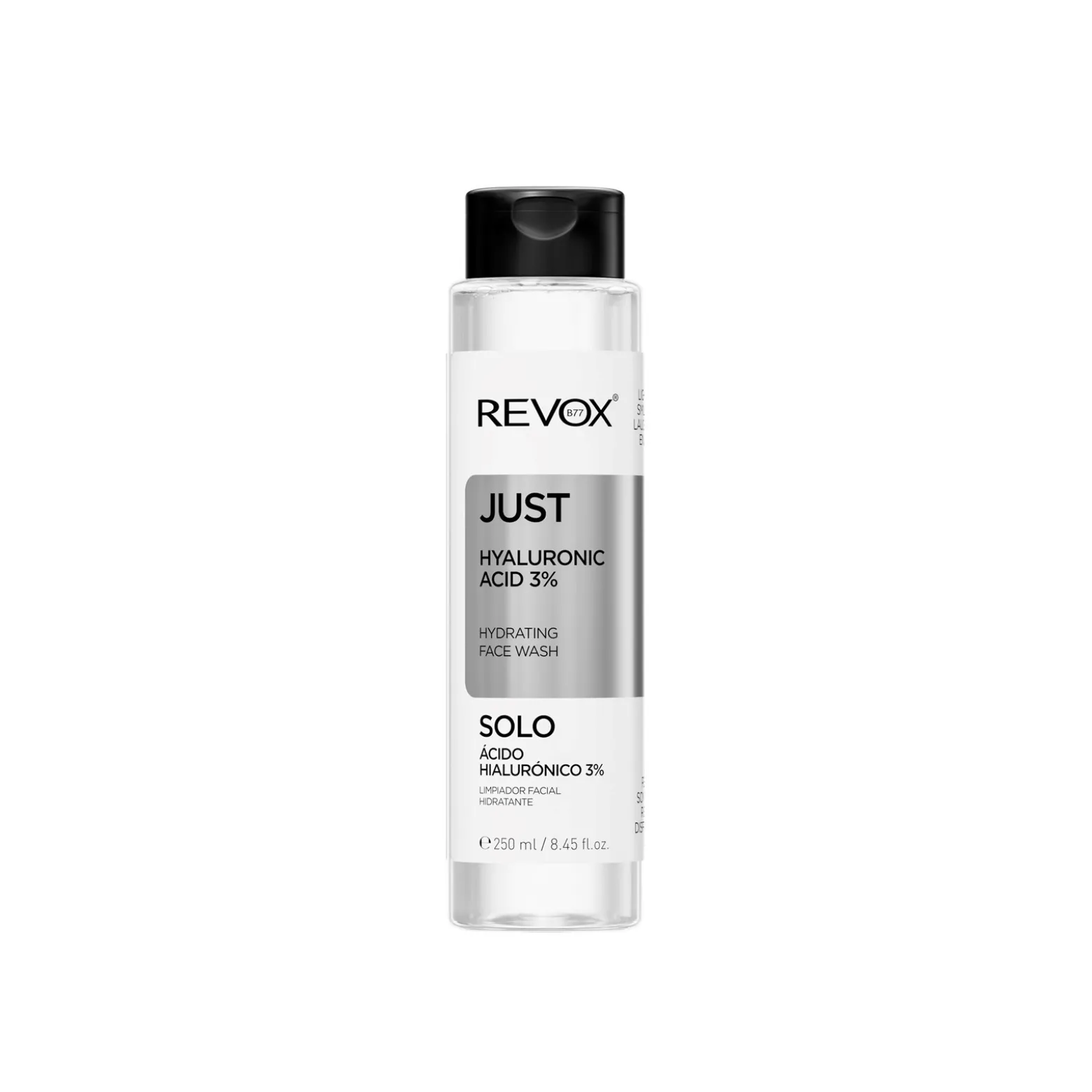 Revox B77 Just Hyaluronic Acid 3% Hydrating Face Wash 250ml (8.45 fl oz)